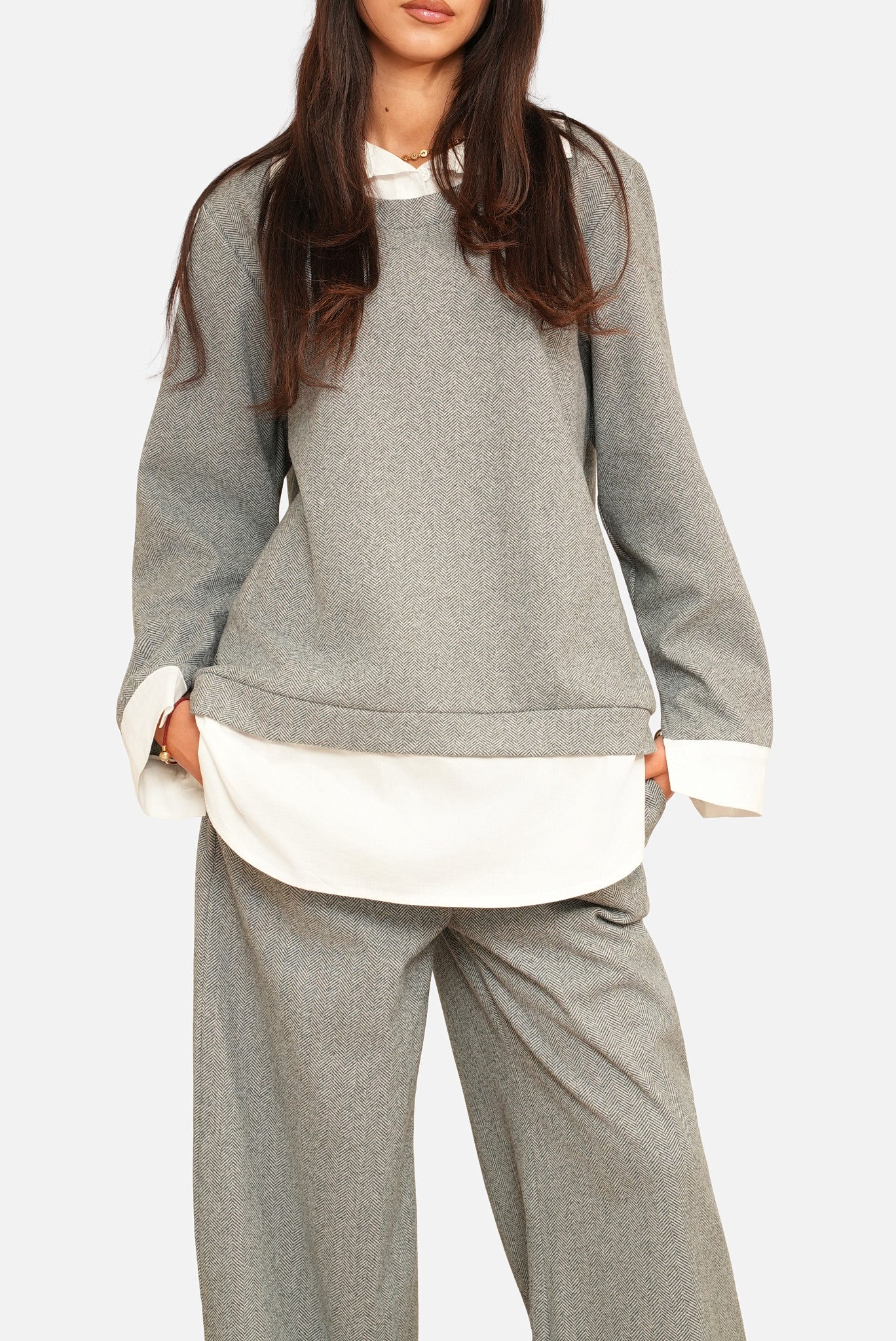 The Crossed Tailored Set