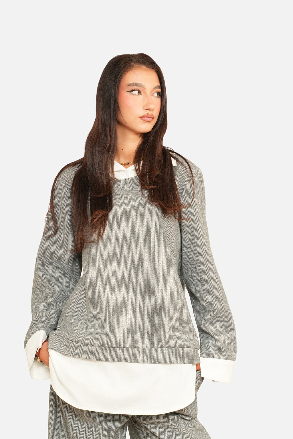 The Crossed Tailored Set