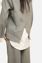 The Crossed Tailored Set