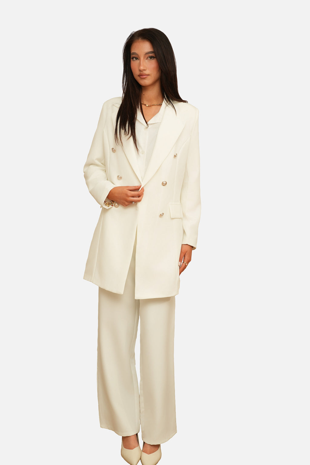 Elegant Tailored Suit & Dress Shirt