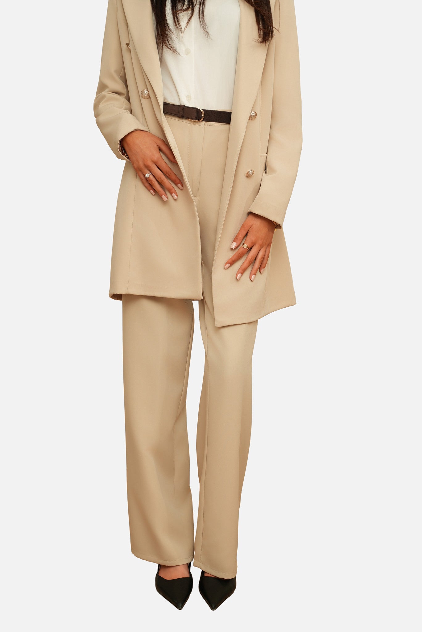 Elegant Tailored Suit & Dress Shirt