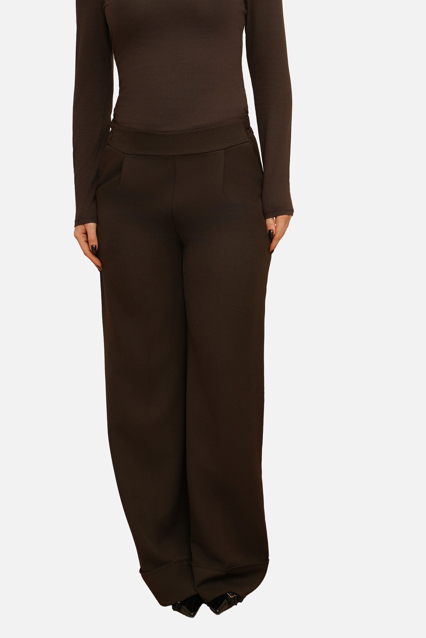 Tailored Straight-Leg Trousers