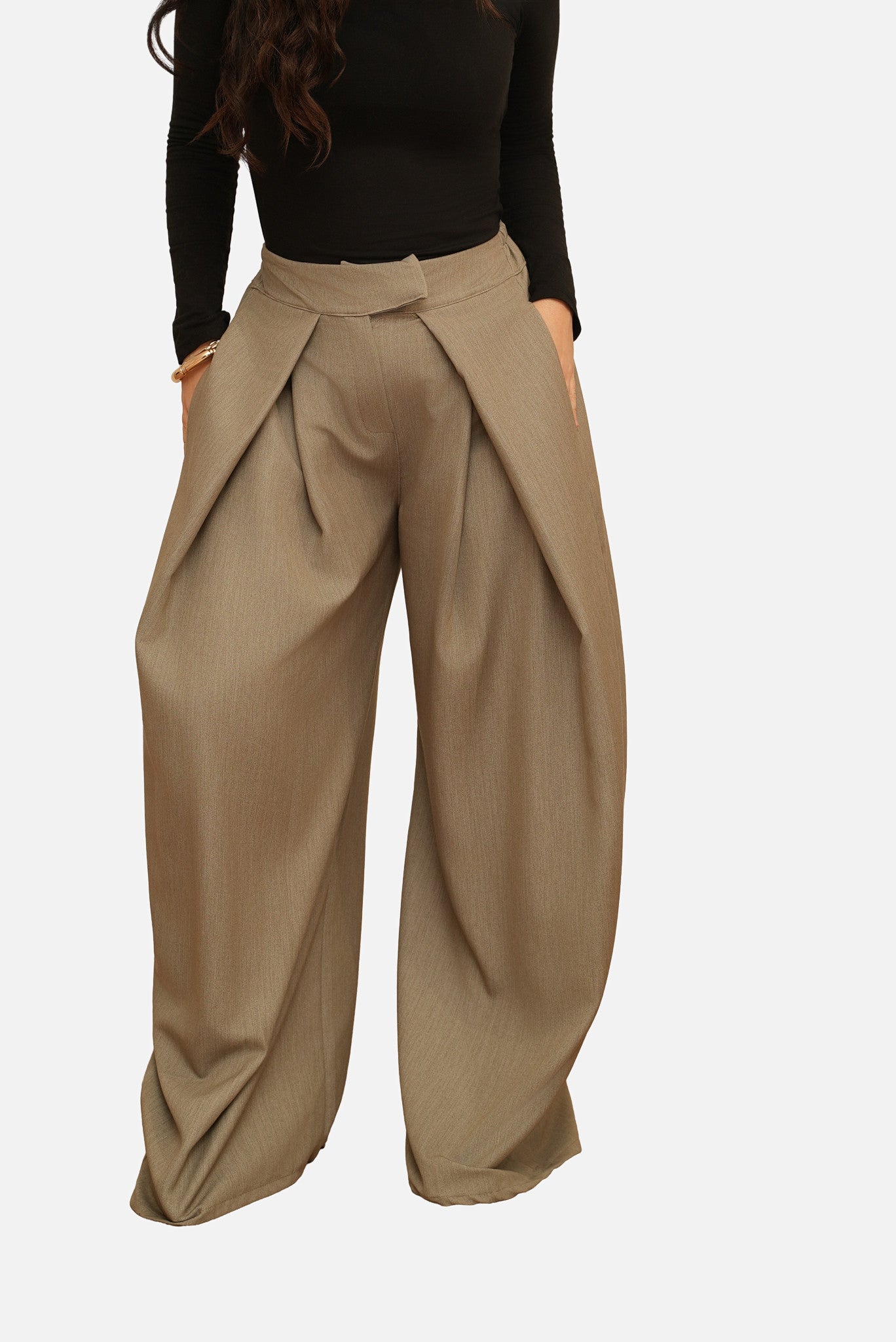 Architectural Wrap Trousers