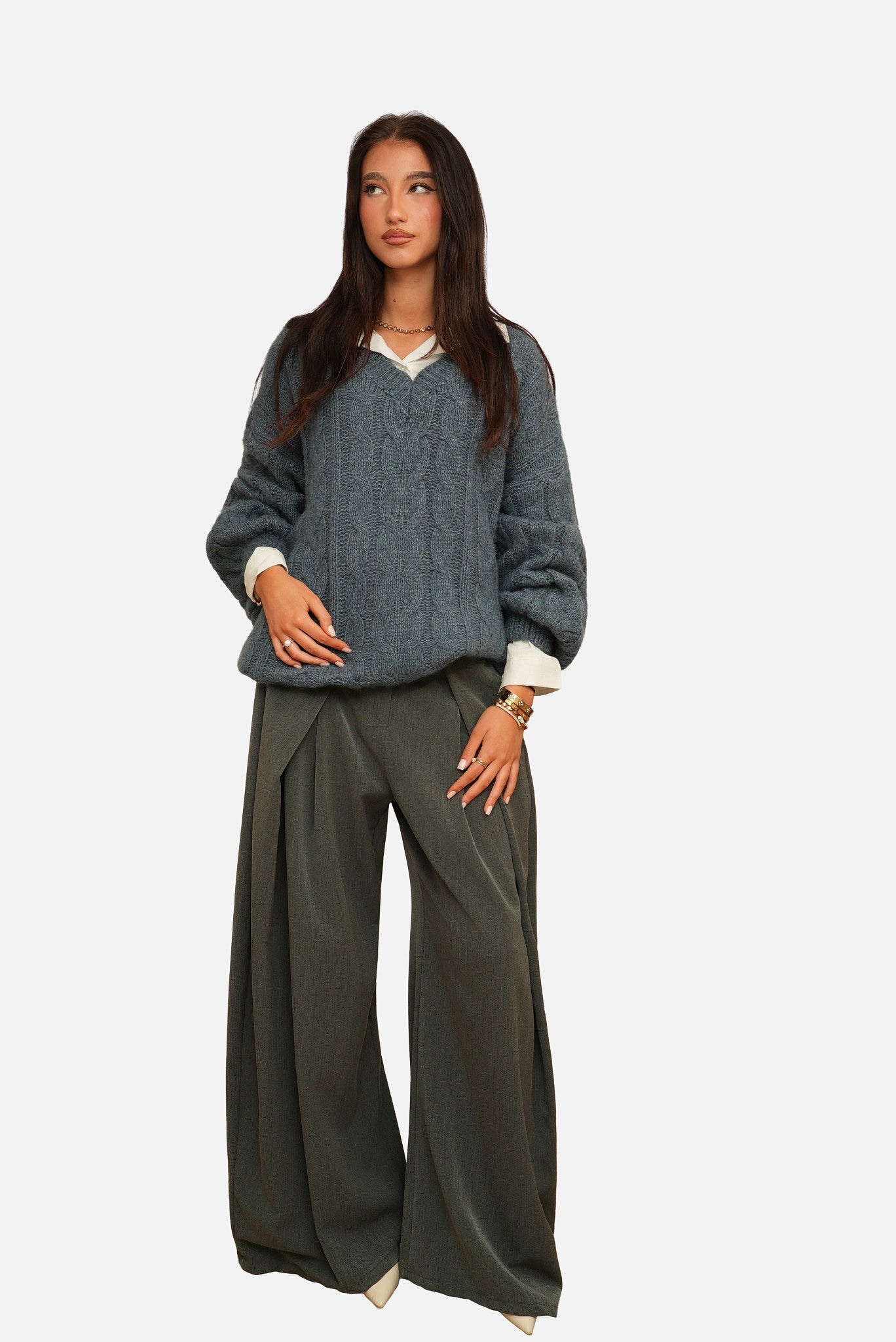 Soft Wool Blend Sweater