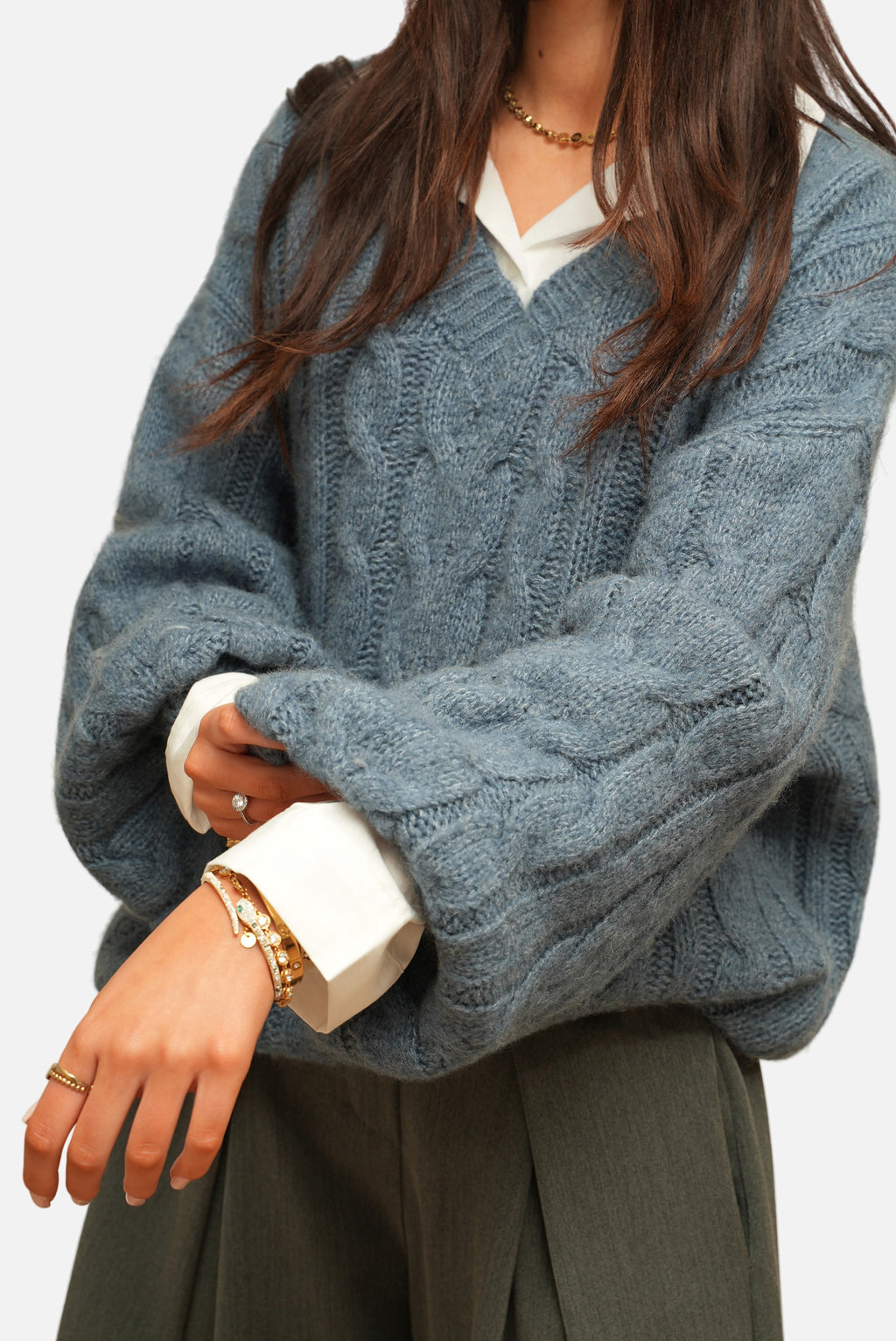 Soft Wool Blend Sweater