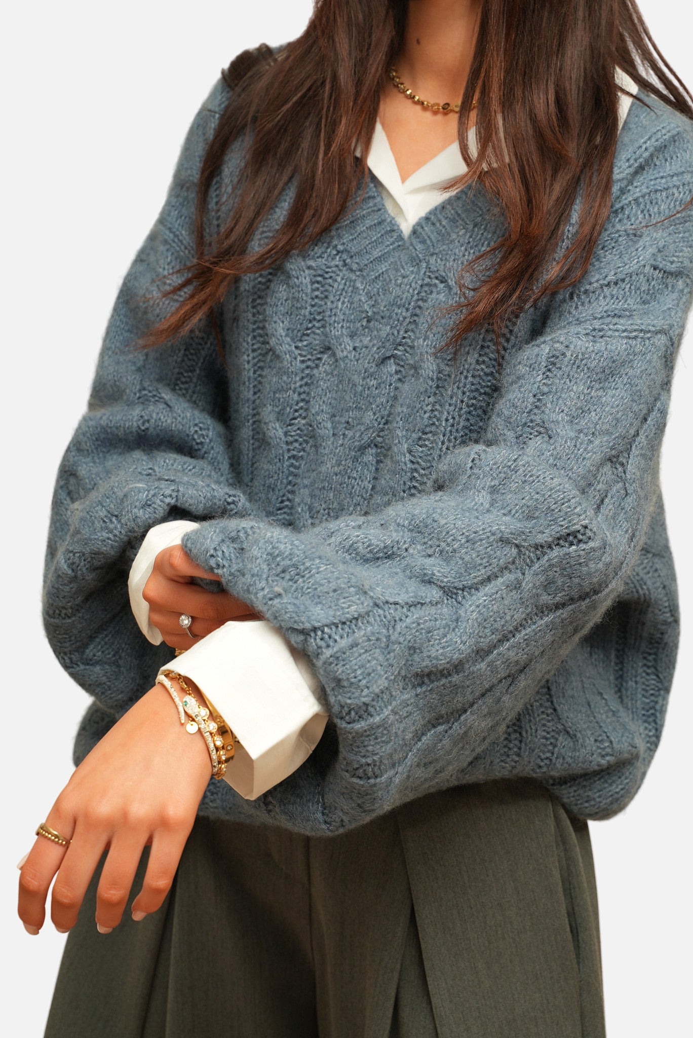 Soft Wool Blend Sweater
