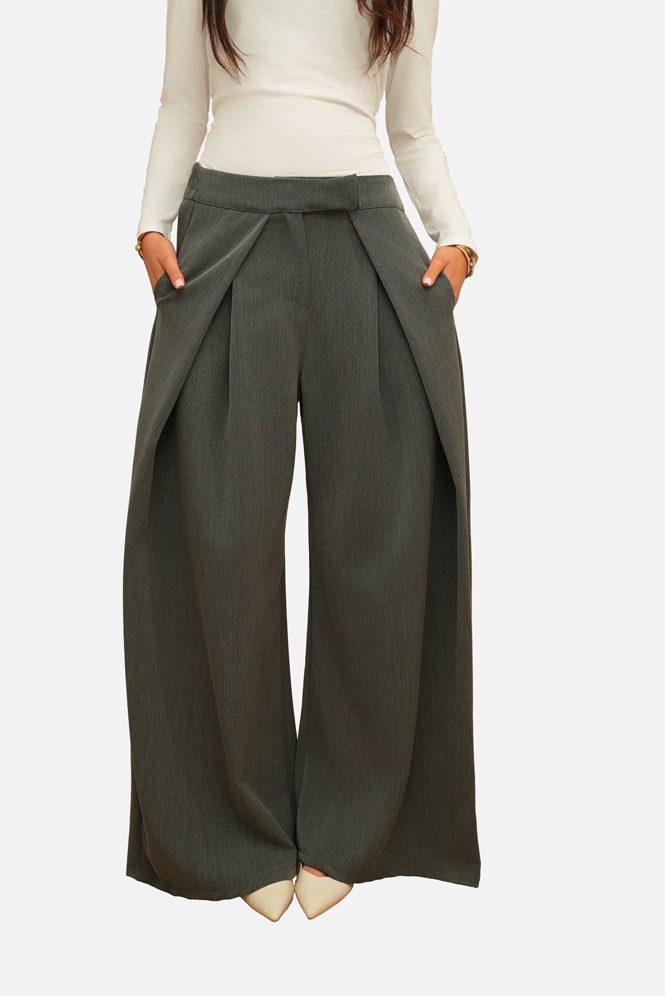 Architectural Wrap Trousers