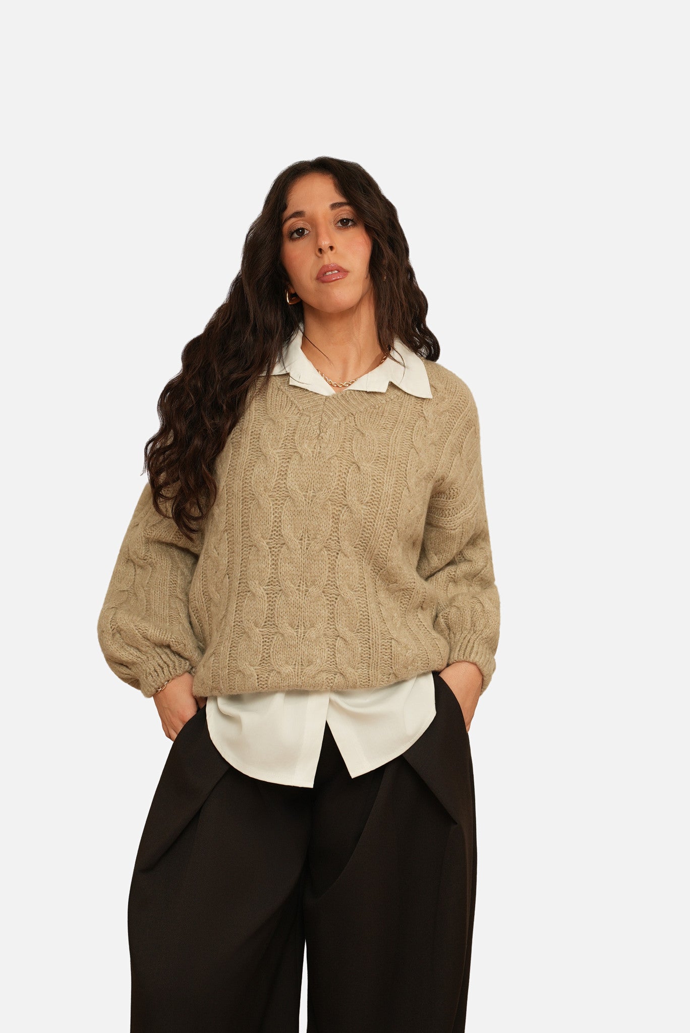 Soft Wool Blend Sweater