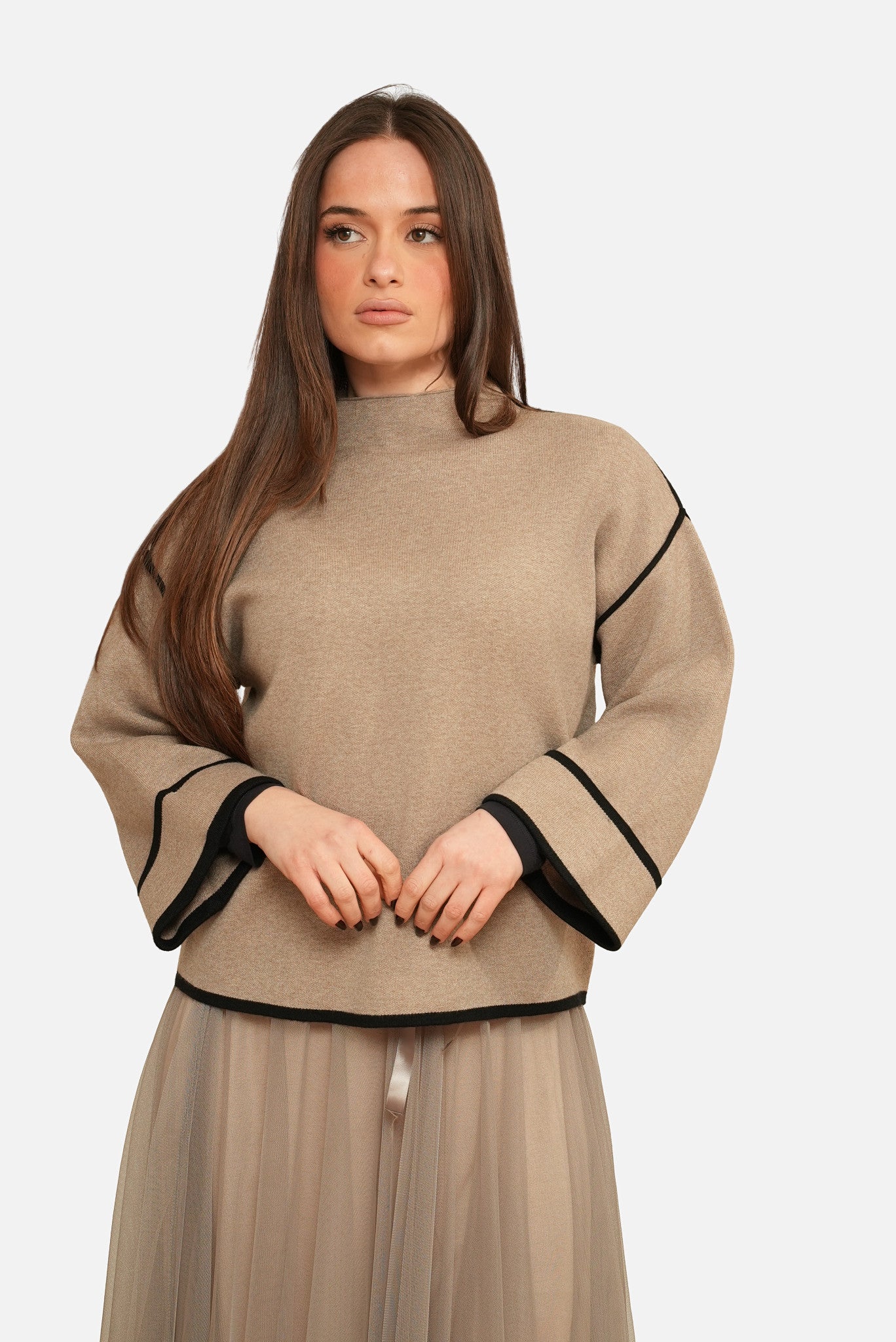 Modern Line Knit