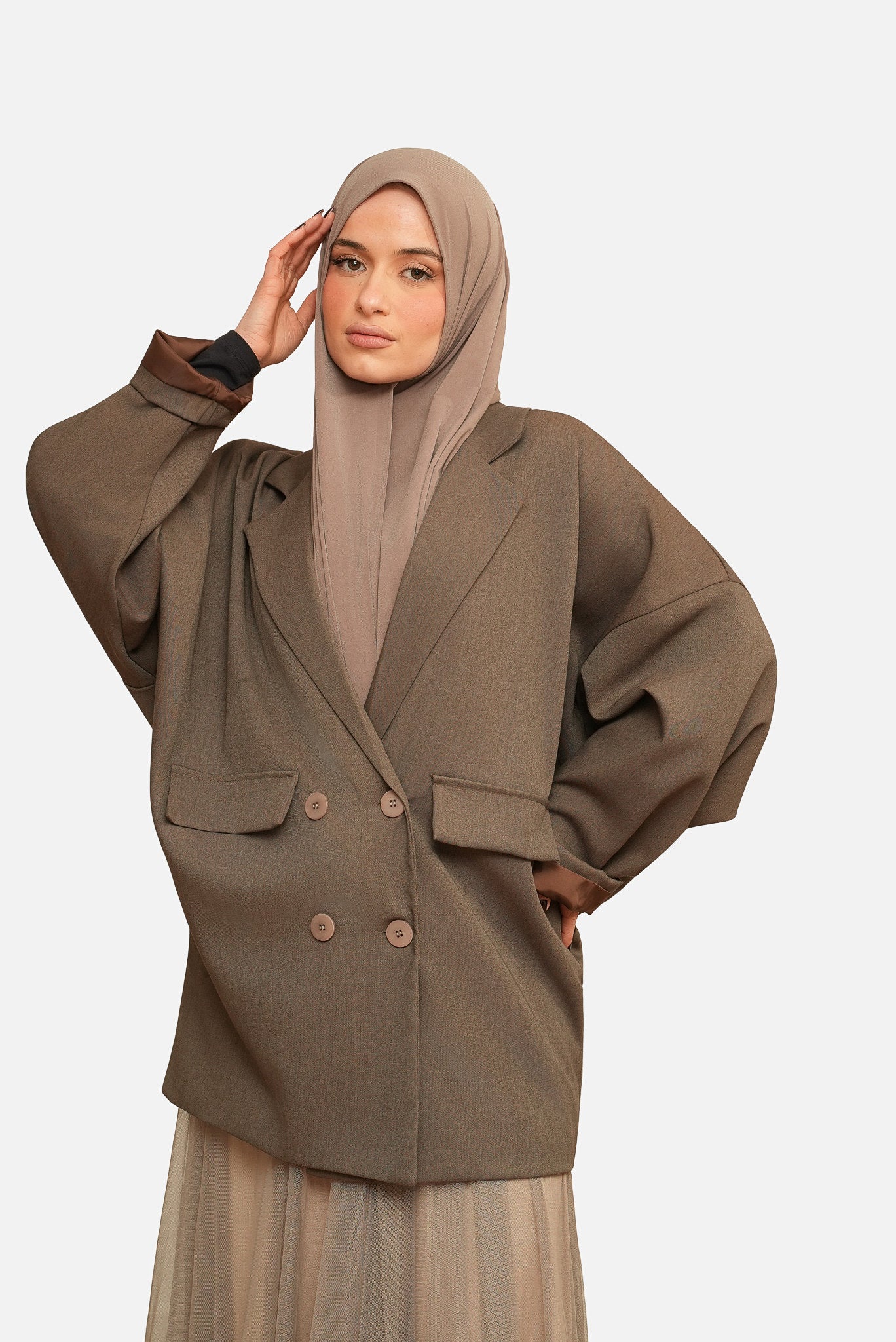 Longline Relaxed Blazer